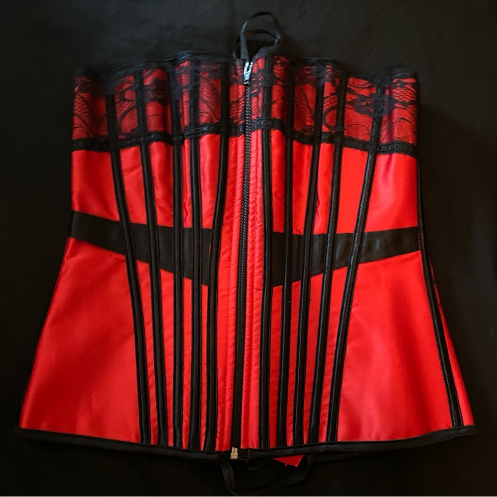 Black & Red Corset